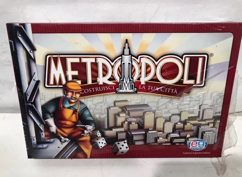 Copertina gioco da tavola Metropoli